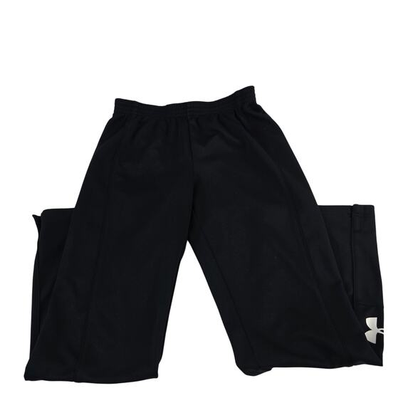 Under Armour small semi-fitted pants black all season gear 7027 sweat pants - Picture 1 of 9